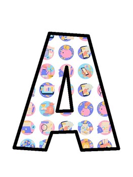 Finance And Investing Bulletin Board Décor Kit, Finance And Investing Letters
