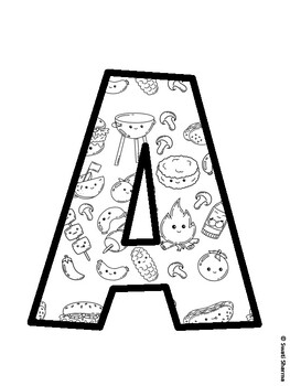 Food Bulletin Board Décor Kit, Food Bulletin Board Letters