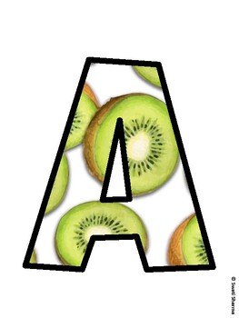 Fruits, Kiwi Bulletin Board Décor Kit