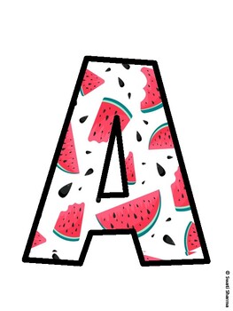 Fruits, Watermelon Bulletin Board Décor Kit