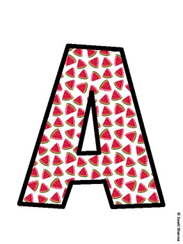 Fruits, Watermelon Bulletin Board Décor Kit