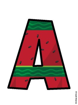 Fruits, Watermelon Bulletin Board Décor Kit