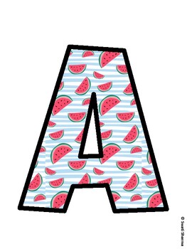 Fruits, Watermelon Bulletin Board Décor Kit