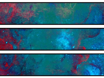 Galaxy Bulletin Board Decor Kit, Galaxy Letters, Galaxy Borders