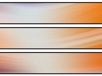 Gradient Bulletin Board Decor Kit, Gradient Letters