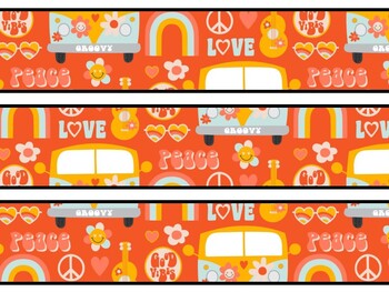 Groovy Bulletin Board Decor Kit, Groovy Letters