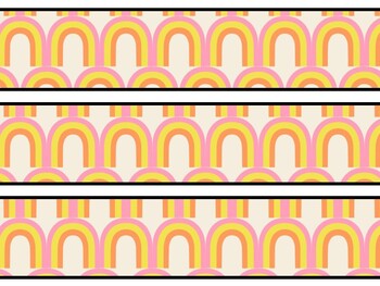 Groovy Bulletin Board Decor Kit, Groovy Letters