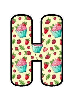HAPPY BIRTHDAY!, Cupcake Bulletin Board Decor