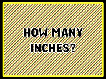 HOW MANY INCHES? Math Door Décor, Math Bulletin Board Décor