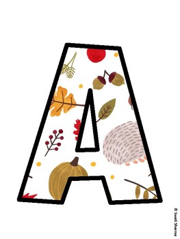 Hedgehog Bulletin Board Décor Kit