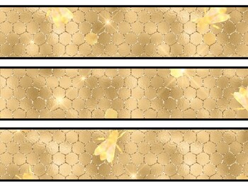 Honey Bulletin Board Decor Kit, Honey Letters