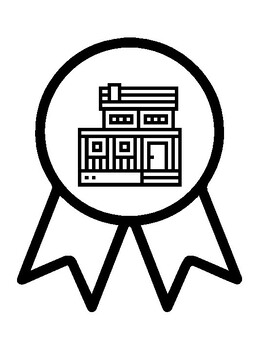 House Activities and Decor Kit, Decor, Coloring, Craft and Writing