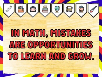 IN MATH, MISTAKES ARE OPPORTUNITIES TO LEARN AND GROW. Grade 3 Math Bulletin