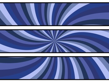 Indigo Bulletin Board Decor Kit, Indigo Letters