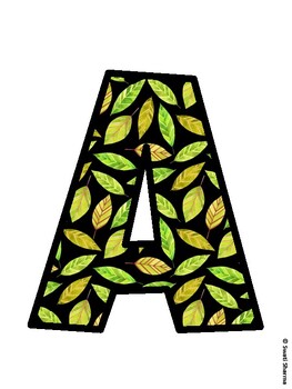 Leaves Bulletin Board Décor Kit
