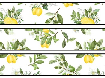 Lemon Bulletin Board Decor Kit, Lemon Letters, Lemon Borders, Lemon Banner, L