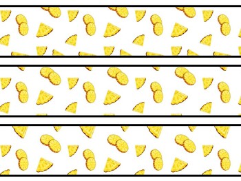 Lemon Bulletin Board Decor Kit, Lemon Letters, Lemon Borders, Lemon Banner, L
