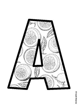 Lemon Bulletin Board Décor Kit, Lemon Bulletin Board Letters