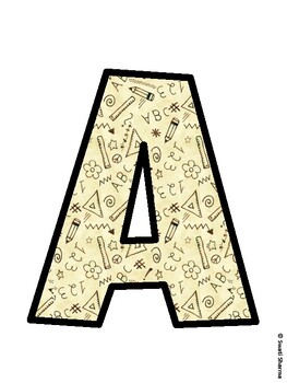 Math Bulletin Board Décor Kit