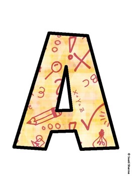 Math Bulletin Board Décor Kit