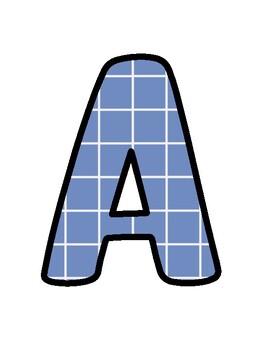 Math Bulletin Board Décor Kit, Math Letters