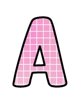 Math Bulletin Board Décor Kit, Math Letters