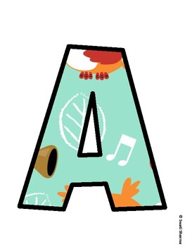 Music Bulletin Board Décor Kit, Music Bulletin Board Letters