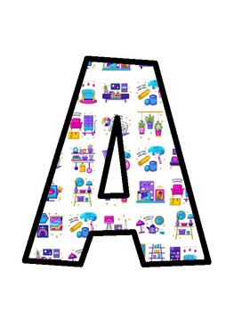 My Home Bulletin Board Décor Kit, My Home Letters, My Home Door Décor, #22 My