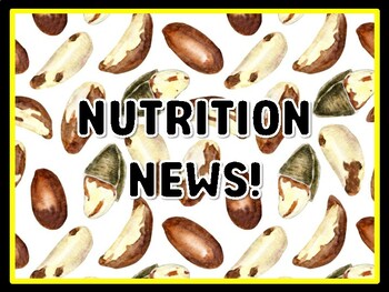NUTRITION NEWS! Health And Nutrition Door Décor
