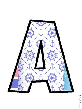 Nautical Bulletin Board Décor Kit