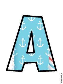 Nautical Bulletin Board Décor Kit