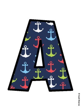 Nautical Bulletin Board Décor Kit