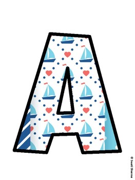 Nautical Bulletin Board Décor Kit