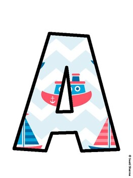 Nautical Bulletin Board Décor Kit