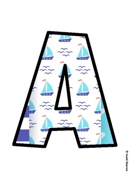 Nautical Bulletin Board Décor Kit
