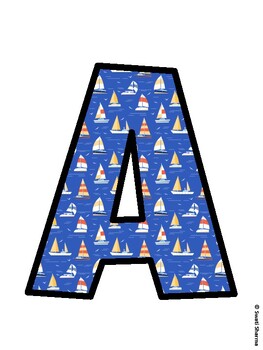Nautical Bulletin Board Décor Kit
