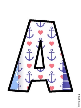 Nautical Bulletin Board Décor Kit