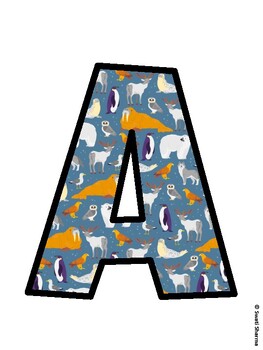 Ocean Bulletin Board Decor Kit, Ocean Bulletin Board Letters