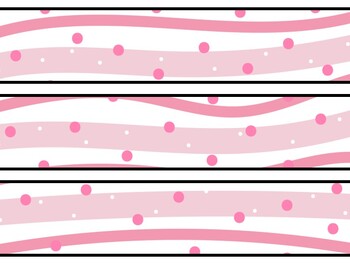 Pink Candy Bulletin Board Decor Kit, Pink Candy Letters