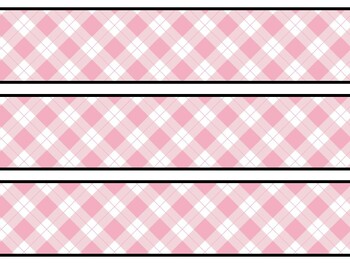 Plaid Bulletin Board Decor Kit, Plaid Letters