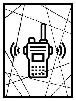 Retro Technology Activities and Decor Kit, Decor, Coloring, Craft and Writi
