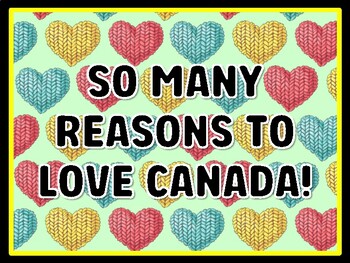 SO MANY REASONS TO LOVE CANADA! Valentine's Day Door Décor, Valentine's Day B