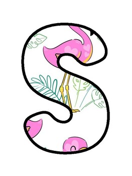STAND TALL AND STAND OUT!, Flamingo Bulletin Board Decor