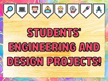 STUDENTS' ENGINEERING AND DESIGN PROJECTS! Grade 2 Science Bulletin Board Dec