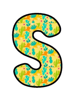 SUMMER IS FAN-CACTUS!, Cactus, Succulents Bulletin Board Decor