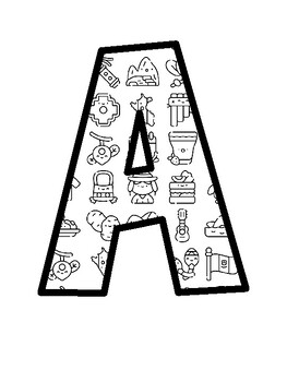 South America, Peru Bulletin Board Letters