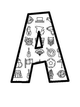 Spanish Bulletin Board Letters