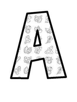 Spices Bulletin Board Letters