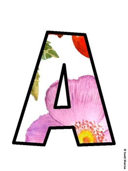 Spring Bulletin Board Décor Kit, Spring Bulletin Board Letters
