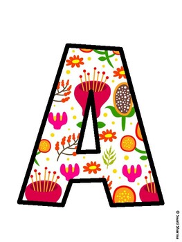 Spring Bulletin Board Décor Kit, Spring Bulletin Board Letters